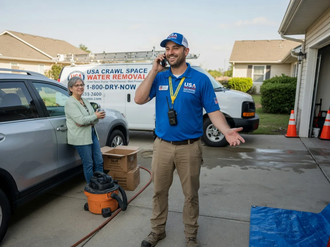 Crawl Space Water Removal Pruden, TN FAQs